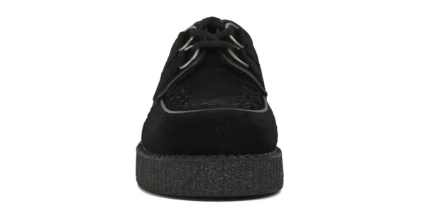 wulfrun creeper from underground in black suede on a single sole