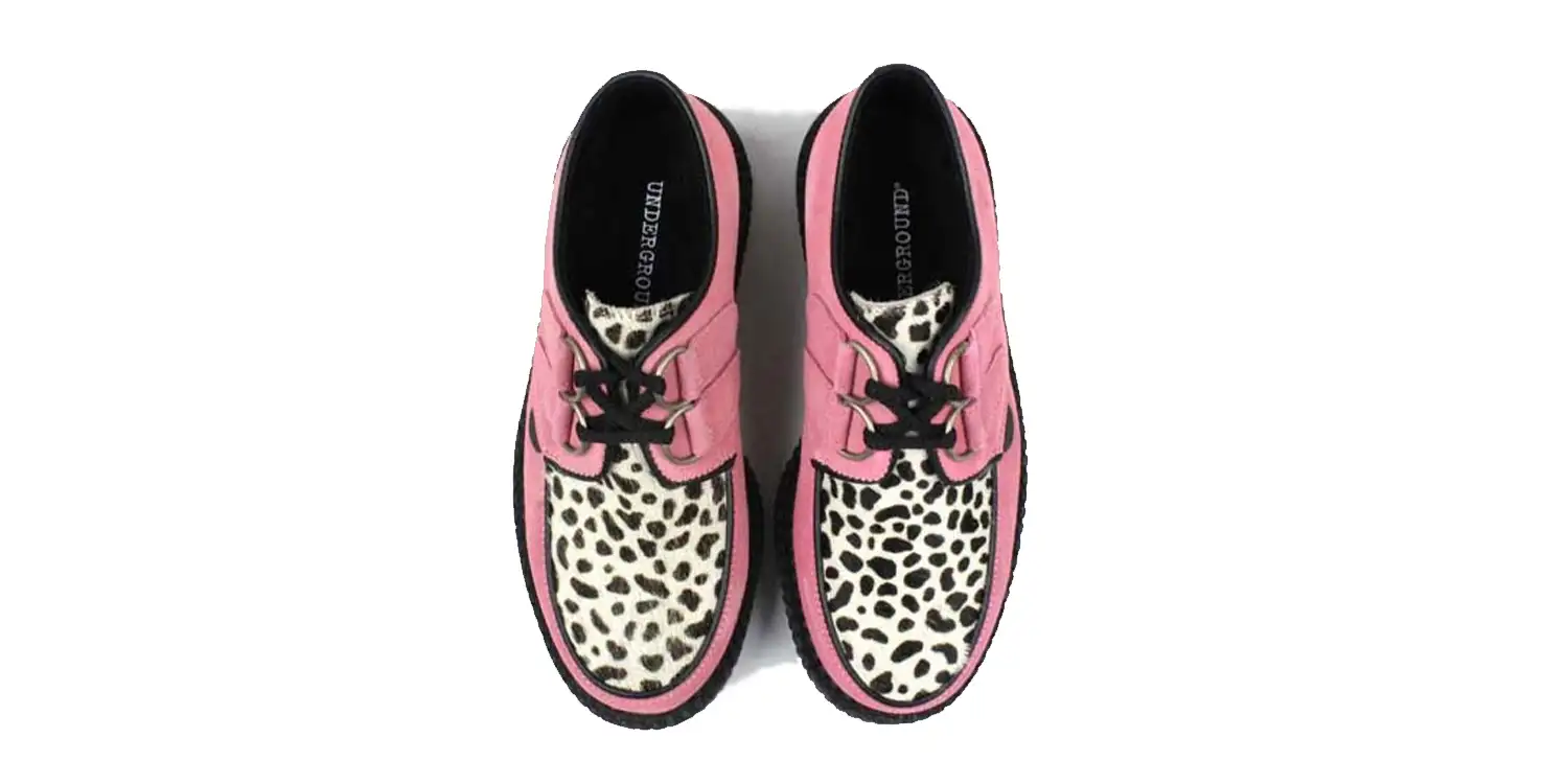 CREEPERS LEOPARD SHOES THE ORIGINAL WULFRUN