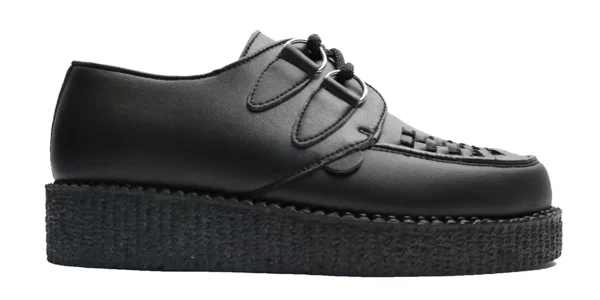 vegan creepers shoes vegan creepers shoes single sole black onmicro vegan leather underground wulfrun creeper