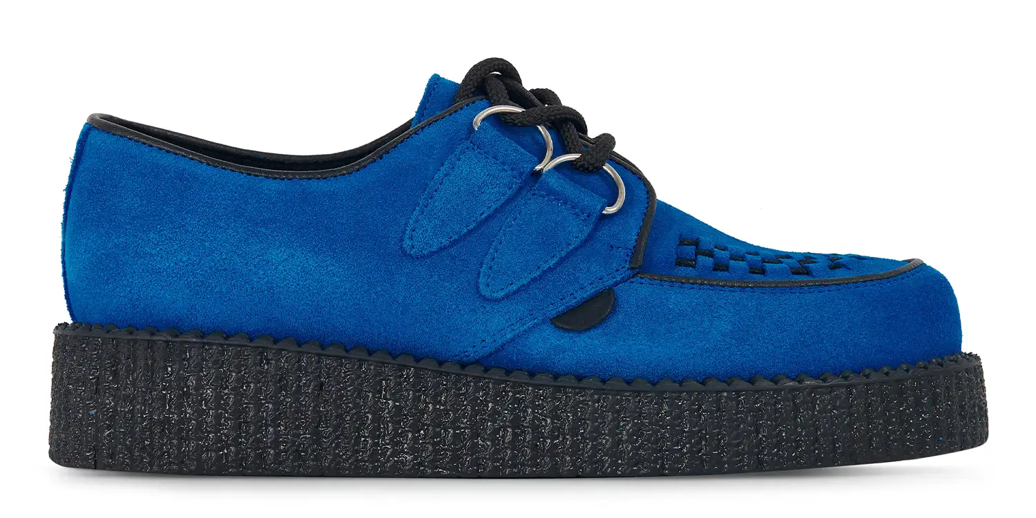 Blue suede creepers online