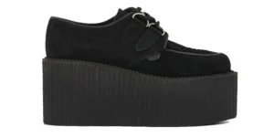 TRIPLE SOLE CREEPER SHOES triple sole black suede underground wulfrun creeper