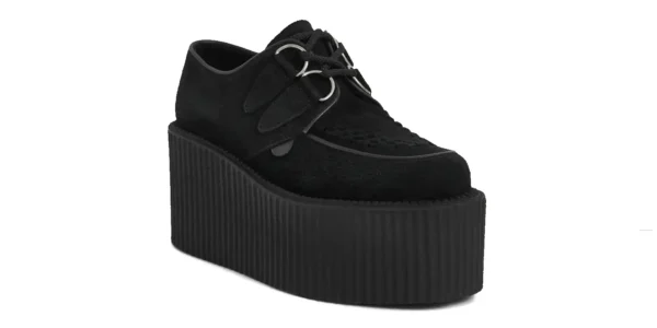 underground wulfrun creeper black suede triple sole