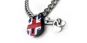 union jack padlock underground authenrtic albion