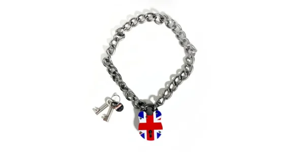 underground autherntic albion union jack padlock