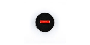 ROCKER - ENAMEL BADGE - RED