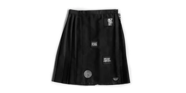 Post Punk Inspired Short skirt