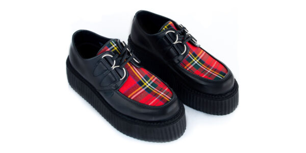 UM-D010 LEATHER TARTAN BLACK STEWART RED_4