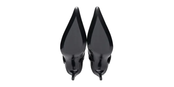 UH-425 PATENT LEATHER BAT BLACK SILVER_6