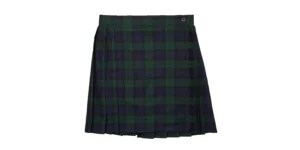 HALFMOON SKIRT - WYND PLEATED MINI - BLACK WATCH TARTAN