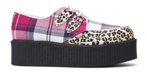 ORIGINAL CREEPER - DOUBLE SOLE - WULFRUN - TARTAN - LEOPARD - PRINT - SOLENE