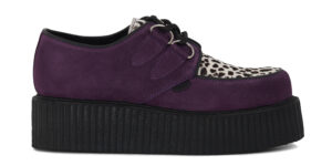 PURPLE SUEDE CREEPERS