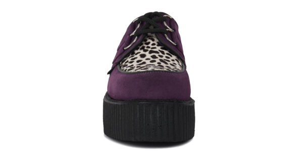 UM-D010 SUEDE PONY PURPLE BLACK&WHITE LEO_3