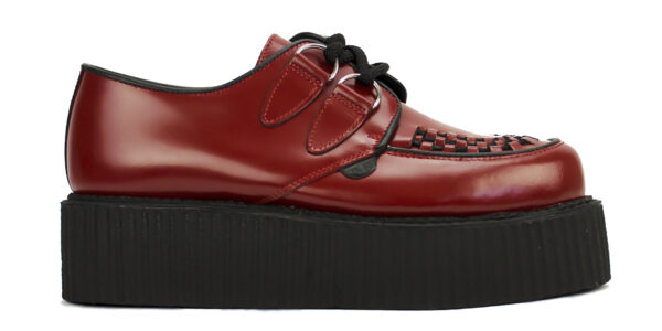 RED LEATHER CREEPER