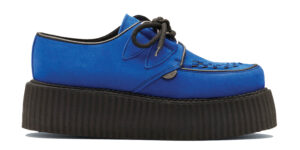 ROYAL BLUE SUEDE CREEPERS