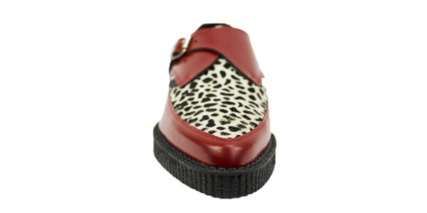 UM-P001 LEATHER PONY RED BLACK&WHITE LEO_3