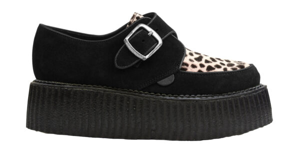 UM-D012 SUEDE PONY BLACK BLACK&WHITE LEO_1