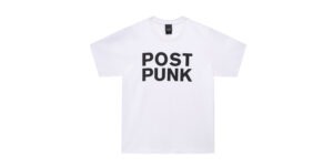 POST PUNK T SHIRT - HALFMOON - WHITE