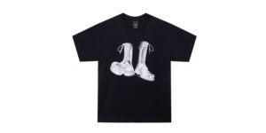 HALFMOON T SHIRT - MOONSTOMP - BLACK