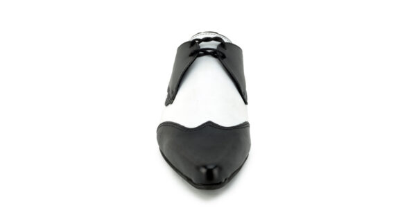 UM-451A GRAIN LEATHER BLACK WHITE_3