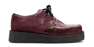 PONY BURGUNDY CREEPER SHOE - SINGLE SOLE - WULFRUN