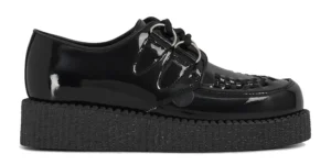 PATENT LEATHER CREEPER SHOE - SINGLE SOLE - WULFRUN