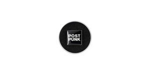 POST PUNK ENAMEL BADGE / METAL PIN BADGE