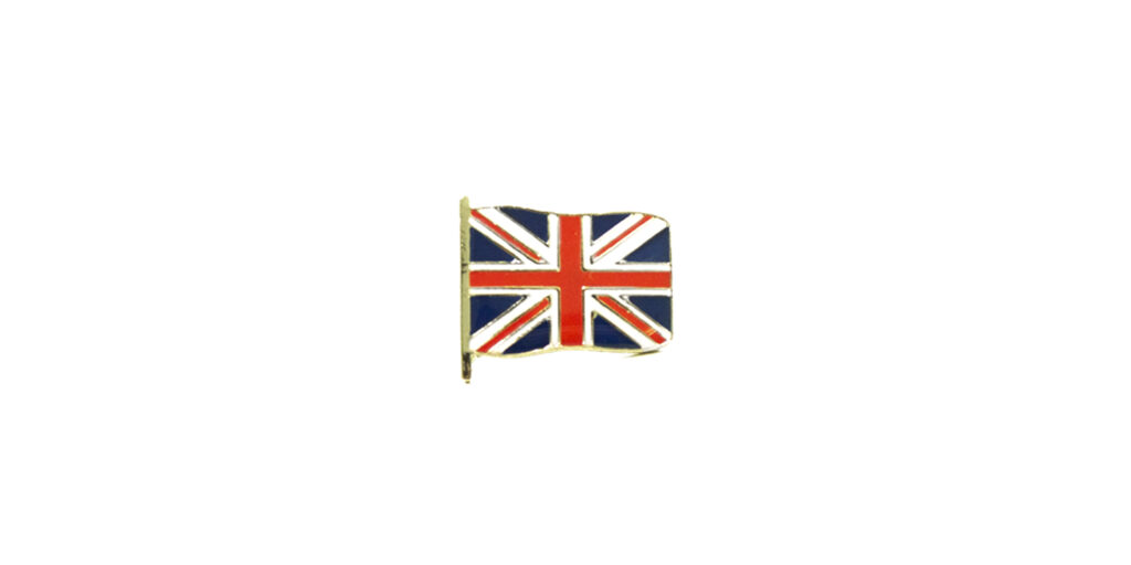 UNION JACK PIN BADGE