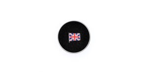 UNION JACK PIN BADGE - ENAMEL BADGE - RED/WHITE/BLUE
