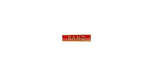 BANDS ENAMEL BADGE - ENAMEL BADGE - RED