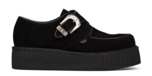 COWBOY BUCKLE SUEDE CREEPER SHOE – DOUBLE SOLE – KING TUT