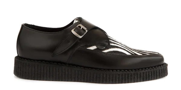 UM-P001 LEATHER PONY BLACK BLACK&WHITE ZEBRA_1