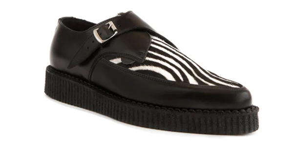 UM-P001 LEATHER PONY BLACK BLACK&WHITE ZEBRA_2