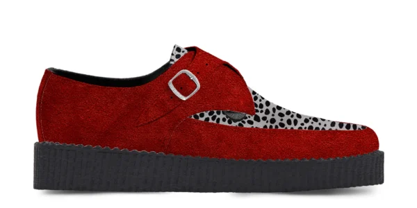 UM-P001 SUEDE PONY RED BLACK&WHITE LEO_1