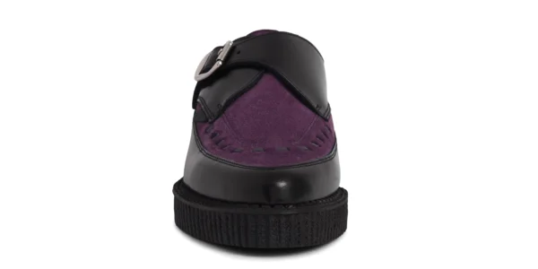 UM-P001X LEATHER SUEDE BLACK PURPLE_3