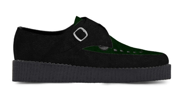 UM-P001X SUEDE BLACK DARK GREEN_1