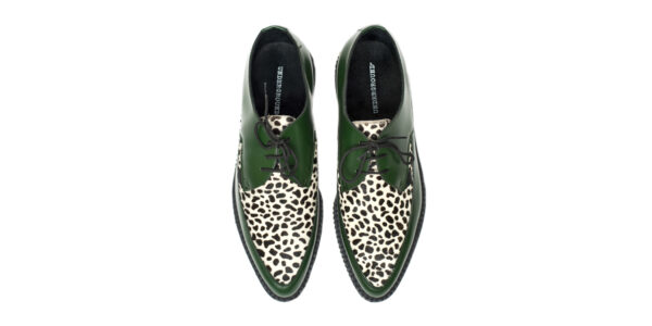 UR-P005 LEATHER PONY GREEN BLACK&WHITE LEO_5