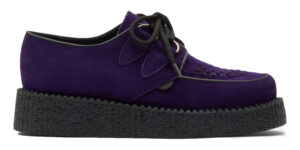 PURPLE SUEDE CREEPERS - SINGLE SOLE - WULFRUN