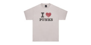 I LOVE PUNKS SHIRT - HALFMOON - TAN