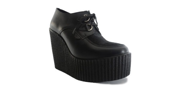 UM-W010 GRAIN LEATHER PONY BLACK BLACK_2