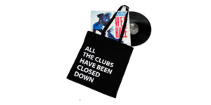 ALL THE CLUBS HAVE BEEN CLOSED DOWN TOTE BAG - BLACK
