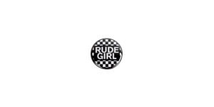 RUDE GIRL - ENAMEL BADGE - METAL PIN BADGE