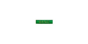 BAND - ENAMEL BADGE - GREEN