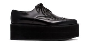 BARFLY CREEPER - BLACK LEATHER - TRIPLE SOLE