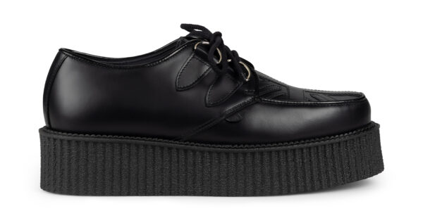 UK-D010 LEATHER UNION JACK BLACK BLACK_1