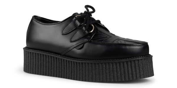 UK-D010 LEATHER UNION JACK BLACK BLACK_2