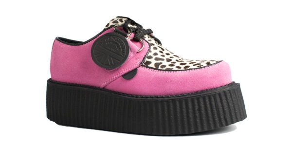 UM-D010 SUEDE PONY PINK BLACK&WHITE LEO_2