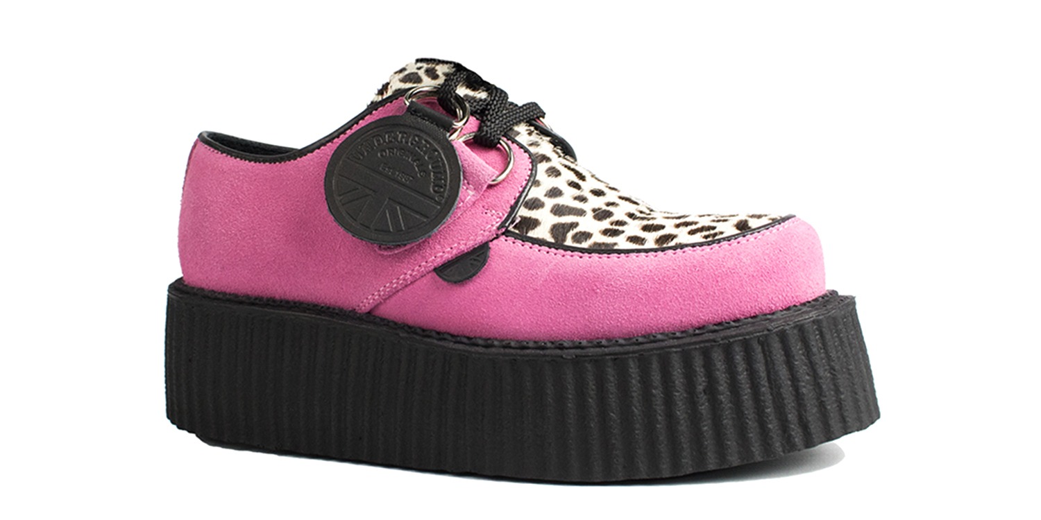 UM-D010 SUEDE PONY PINK BLACK&WHITE LEO_2