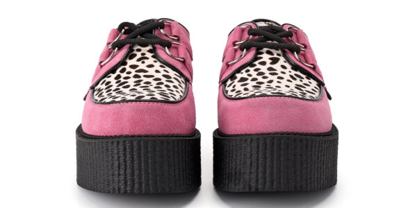UM-D010 SUEDE PONY PINK BLACK&WHITE LEO_3
