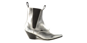 BEAT BOOTS - WINKLEPICKER - FRED - SILVER GRAIN LEATHER