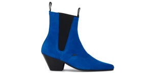 SPECIAL OFFER - ROYAL BLUE SUEDE BOOTS - WINKLEPICKER - FRED